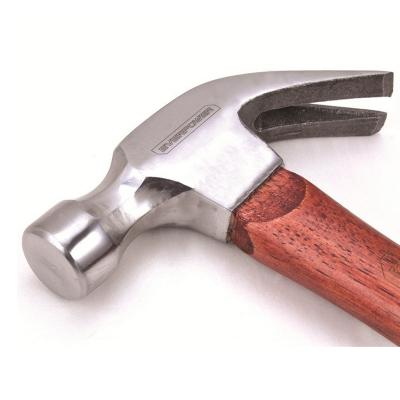 China Heavy Duty Nail Hammer Claw Hammer Claw Hammer With Mirror HRC Wood Head Handle /simplex Outdoor Hammer for sale