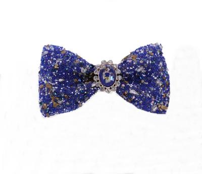 China Dot Factory Making High Quality Crystal Mens Luxury Party Bowties for sale