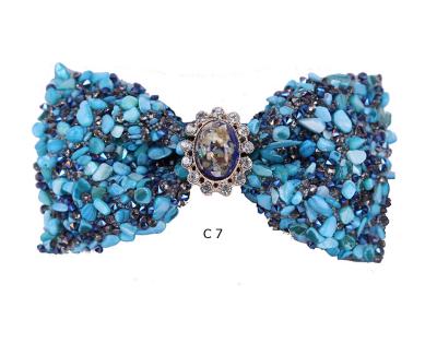 China Dot Men's Bling Adjustable Rhinestone Crystal Self Tie Bow Ties in High Quality for sale