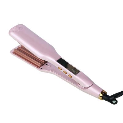 China Professional High Temperature Setting Hair Curling Iron Wave Splint Waver Hair Styling Machine Curling Rod Hair Curler Wand for sale