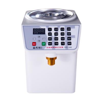 China food & Beverage Shops Automatic Factory Direct Fructose Dispenser Machine 16 Keys Fructose Syrup Quantitative Machine Equipment for sale