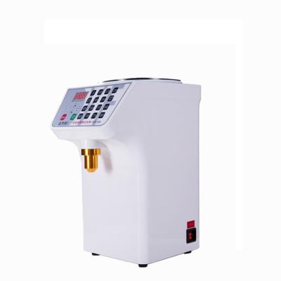 China food & Beverage Shops Modern Design Lowest Price Dispenser Machine 16 Keys Fructose Syrup Quantitative Machine Equipment For Milk Tea for sale