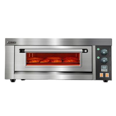 China Commercial Electric Pizza Oven 1 Deck Industrial Gas Cake Bread Baking Ovens Baking Horno Bakery Equipment for sale