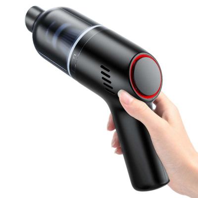 China Cyberpunk Portable Car Mini Vacuum Cleaner For Car High Power Cordless Rechargeable Handheld Vacuum Cleaner Small for sale