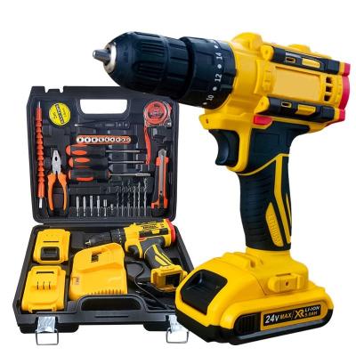 China Wholesale Plastic+ Copper+ Steel Tool Cordless Drill 18V Machine Set Heavy Duty Hand Battery Hammer Drilling Super Price 220V Electric Drill Machine China for sale