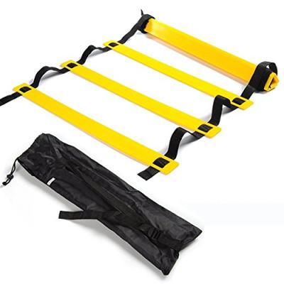 China Durable Football Soccer Fitness Equipment Adjustable 6m 12 Speed ​​Training Agility Bump Ladders for sale