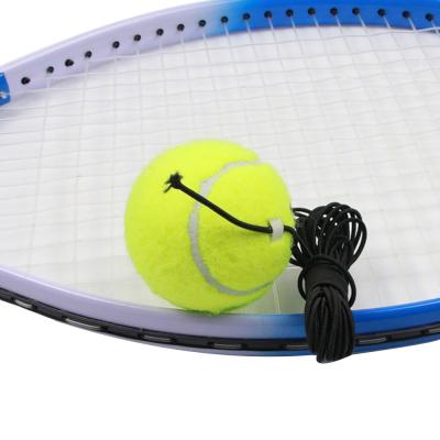 China Custom Eco-Friendly Logo Printed Tennis Ball With Elastic String For Tennis And Boxing Training for sale