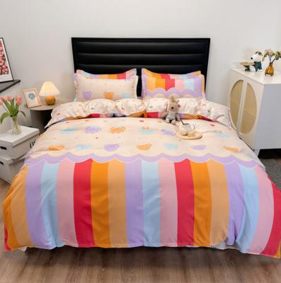 China Onlysub Designers Disposable Comforter Size Microfiber Luxury Comforters Bed Sheet Sets Bedding Set for sale