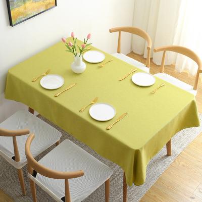 China Bone Tassel Tablecloth Table Cloth Waterproof Hot Selling Heavy Linen Cover For Kitchen Dining Party Wedding for sale