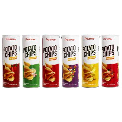 China PANPAN Brand Canned Halal Canned Potato Chips 12 Months Shelf Life Pastry Potato for sale