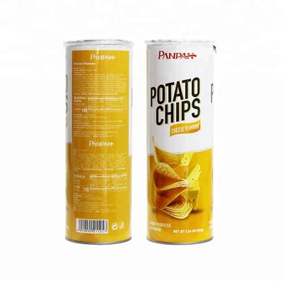 China Cheese flavoured snack food packaging potato chips from china for sale