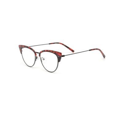 China Fashion 4103 New Arrival Vintage Metal Cat Eye Frames Optical Frames for sale