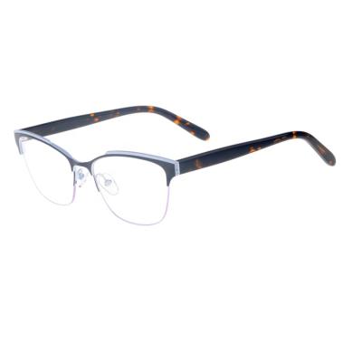 China 9289 OEM wholesale custom metal logo fashionable china optical frames for men for sale