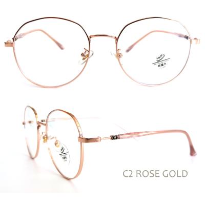 China Fashion 62050 Factory Price Metal Anti Harmful Ray Blue Light Blocking Glasses for sale