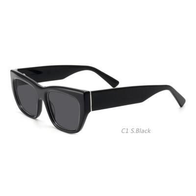 China Newest Acetate Sunglasses 1312S Fashion Italian Sunglasses Style Transparent Eyewear For Man Woman for sale