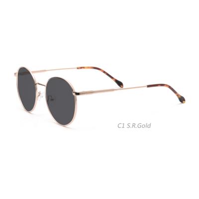 China Fashion Sunglasses 4274S Ready Running Trendy Metal Frame Polarized Sunglasses Round Sun Lenses for sale