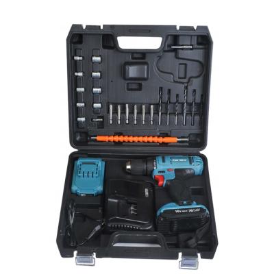 China MT2160 44PCS 21V Lithium Battery Cordless Drill Machine Tool Combo Kit MT2160 for sale