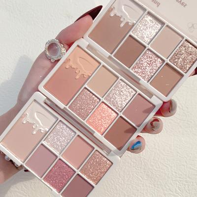 China Custom Eyeshadow Palette Waterproof Matte Eyeshadow Palette for sale