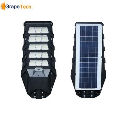 China ROAD Grape 300W Driveway Integrated Solar Street Light Garden Pathway Waterproof All In One Led Solar Street Light for sale