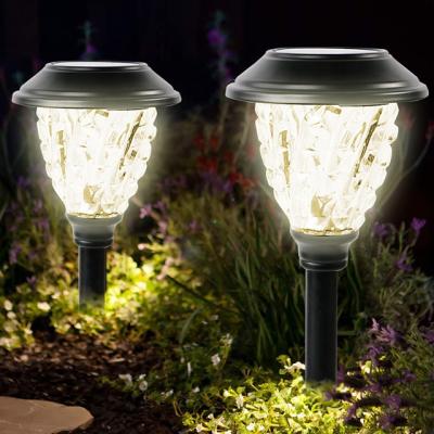 China Outdoor Solar Led Solar Garden Grape Lawn Landscape Light Pathway Lights Garden Waterproof Solar Lawn Lights for sale