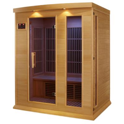 China With Transom Windows Home Infrared Steam Sauna Room Home Design Cedar Wood Modern Sauna Room for sale