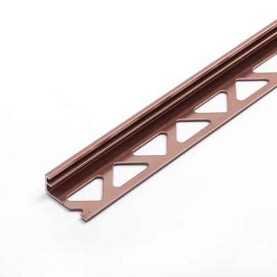 China New Modern Design Misumi 12mm L Shape Carpet Stair Furniture Plywood Corner Tile Aluminum Edge Trim for sale