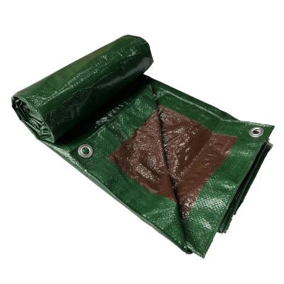 China Chinese Factory Price Water Resistant Pond Canvas Cover With Mesh Pe Tarpaulin Waterproof Suppliers for sale