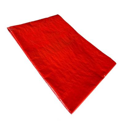 China Factory Original Wholesale Tarpaulin Cover Water Resistant Red Color Coated Camouflage Pe Tarpaulin for sale