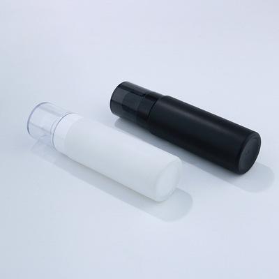 China 100ml Cosmetic Black And White Facial Toner Personal Care Liquid Toner Glass Bottle Vial With Screw Cap for sale