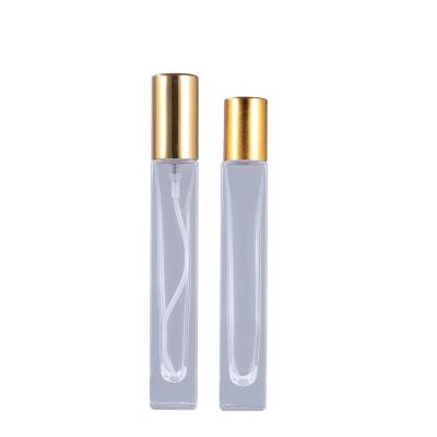 China Personal Care 10ml Square Square Rollerball Bottle Perfume Bottle Spray Bottle for sale