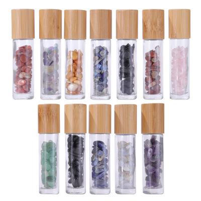 China Personal Care 10Ml Clear Essential Oil Glass Roll On Bottle Perfume Bottle For Essential Oil for sale