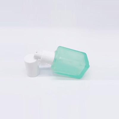 China 30ml 60ml Cosmetic Luxury Clear Frosted Glass Pump Bottle For Liquid Foundation Glass Lotion Bottle for sale