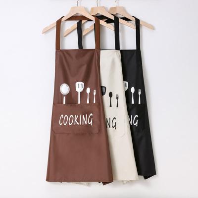 China Nordic Creative Fashion Waterproof And Adjustable Style Kitchen Waterproof Anti-fouling Home Apron for sale