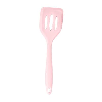 China Amazon Viable Non-Stick Kitchen Utensils Pouring Shovel Silicone Cooking Kitchenware Spatulas Shovel for sale