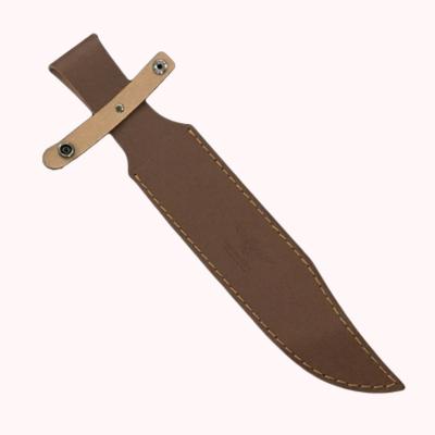 China Viable Wholesale Knife Sharpening Sheath Self Defense Garden Knife Camping Sheath Leather Cover for sale