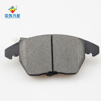 China Manufacturer Auto Front Disc Brake Disc Brake System D1107 D1319 Auto Spare Parts Ceramic Brake Pad For AUDI A3 VOLKSWAGEN Brake Pad for sale