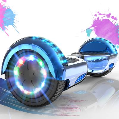 China 6.5 Inch Hoverboards Self Balance Scooter Aluminum Alloy Standing Electric Scooters EU Walk Car Hover Board Balancing Hoverboards for sale