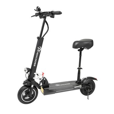 China Hot Selling Electric Scooter Adult Electric Scooters Aluminum Alloy Standing Electric Scooter With 800W Battery Powerful Fat Tire Electric Scooter With Double Circuit And Braking Seat for sale