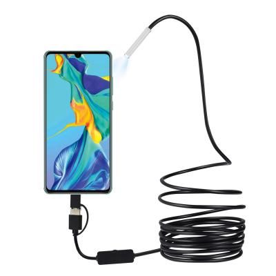 China 1M Digital Endoscope Hardwire With OTG Function For Android Windows MAC Tube Endoscope 107 for sale