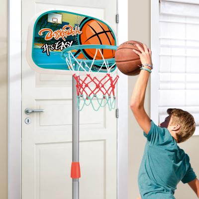 China For Children Kids Sports Jump Play Basketball Hoop Toy Plastic Home Sports Game Basketball Stand Play Basketball Set for sale