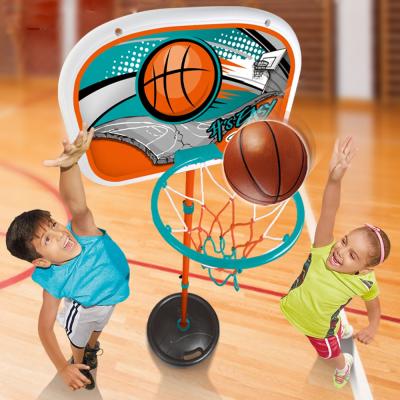 China For Kids Children Sports Games Basketball Rack Toys Outdoor Sports Indoor Game Height Adjustable Basketball Hoop Toys for sale