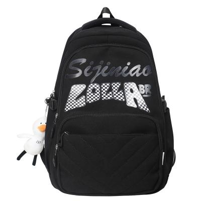 China Anti-Theft New Customized water proof backpack nylon shoulder bagTeenager Book Bag  School Bag Backpack for sale