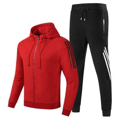 China QUICK DRY Winter Sports Wear Clothing Fitted Tracksuit Custom Sports Jogging Wear For Men Streetwear for sale