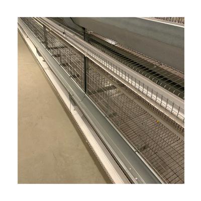 China Layer Chicken Farming H Type Battery Wire Mesh Chicken Layer Cage For Automatic Selling for sale