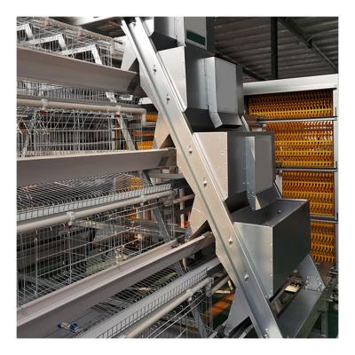 China Layer Chicken Farming 100000 H Type Automatic Layers Galvanize Wire Chicken Layer Cage Poultry Farming for sale