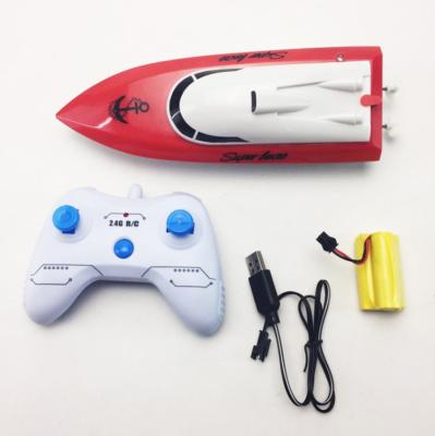 China Hot Sales RC Hobby Radio Control Boat Boy Toys Cheaper RC High Speed ​​Boat Remote Control Racing Boat for sale