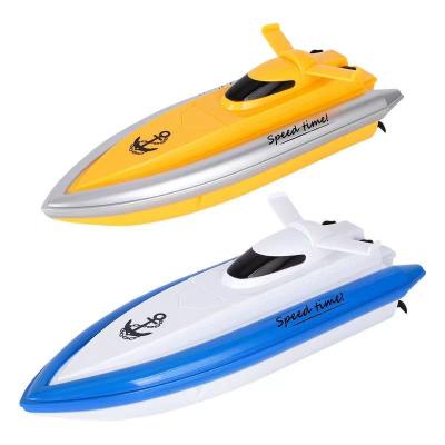 China New 2.4 GHz Remote Control Speedboat RC High Speed ​​Boat Kids Toy High Speed ​​Racing Ship Rechargeable Batteries For Kids Gift for sale