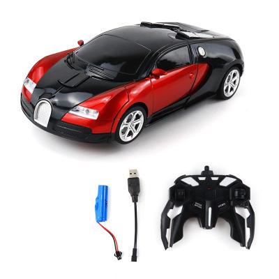 China RC Hobby Children's Electric Toy Cars 1/18 RC Deformation Vehicle Car Remote Control Robot for sale