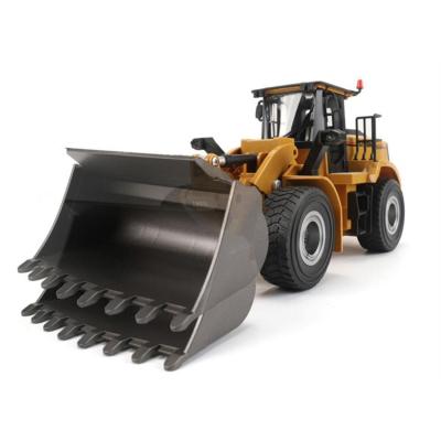 China RC Hobby Alloy RC Bulldozer Truck Front Loader Truck Engineering Construction Toy Car Vehicle RC Model for sale