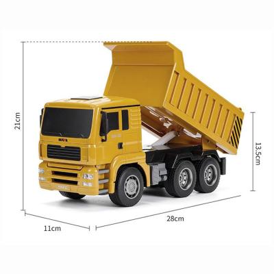 China Hot Selling RC Hobby 1/14 RC Dump Truck Alloy RC Dump Truck Remote Control Trucks for sale